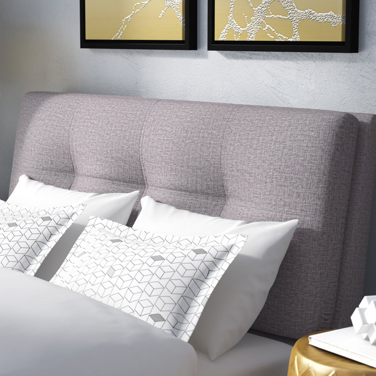 Mercury Row® Deemer Upholstered Headboard & Reviews Wayfair